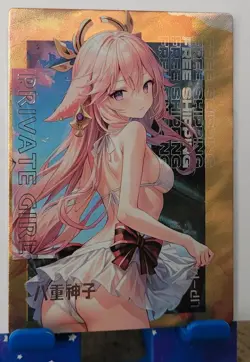 Yae Miko Genshin - Goddess Story Private Girl UP Waifu UP-14 Anime Card Waifu - Image 1