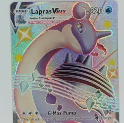 Lapras VMAX SV111/SV122 Shining Fates: Shiny Vault Pokemon TCG Card NM - Image 2