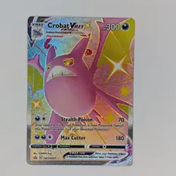 Crobat VMAX SWSH099 Sword & Shield Black Star Promo Near Mint Pokemon Card - Image 1