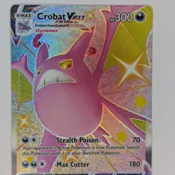 Crobat VMAX SWSH099 Sword & Shield Black Star Promo Near Mint Pokemon Card - Image 2