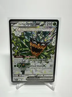 Teal Mask Ogerpon EX 166 - Pokemon Cards TCG - Black Star Promo Ultra Rare NM - Image 1
