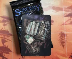 Pnakotic Manuscript Sorcery: Contested Realm TCG FOIL Unique Beta card NM CCG - Image 2