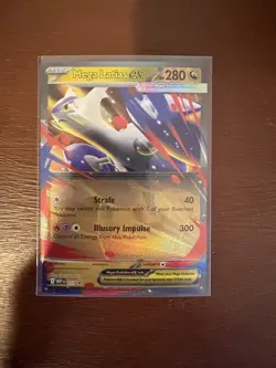 Pokemon TCG Mega Evolutions Mega Latias EX Black Star Promo Card MEP 011 - Image 1
