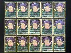 Huge Lot (15) Of Pokemon Celebrations Cards Pikachu 005/025 Holo NM - Image 4
