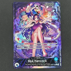 One Piece Card Game CCG TCG Boa Hancock Alt Art Leader OP07 - Image 1