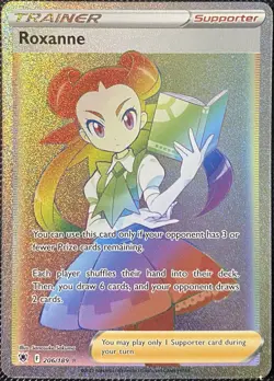 Roxanne (Secret) 206/189 Swsh10: Astral Radiance Holo - Pokemon Card - Image 1