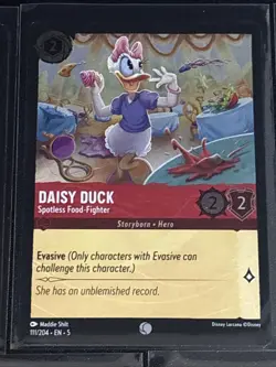 Disney Lorcana Cold Foils 20 Card Lot A Daisy Duck/Virana/Cogsworth/Wildcat/Zazu - Image 5