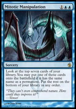 LP Foil R - Mitotic Manipulation: Mirrodin Besieged - Image 1
