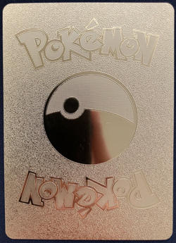 Mewtwo Gx Basic HP 190 Rainbow Gold Foil Textured Display Card - Image 3
