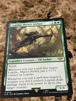 LEGOLAS, MASTER ARCHER Magic MTG Lord of the Rings LOTR - Image 1