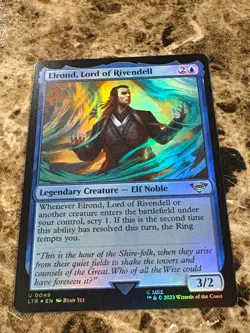 ELROND, LORD OF RIVENDELL Magic MTG Lord of the Rings Foil - Image 1