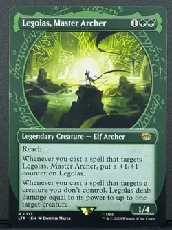 2023 Magic The Gathering LOTR #0313 Legolas, Master Archer - Image 1