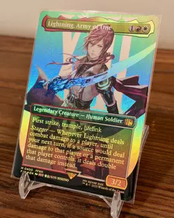 Magic The Gathering MTG #400 Lightning Army of One Foil NM - Image 1