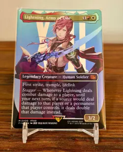 Magic The Gathering MTG #400 Lightning Army of One Foil NM - Image 2
