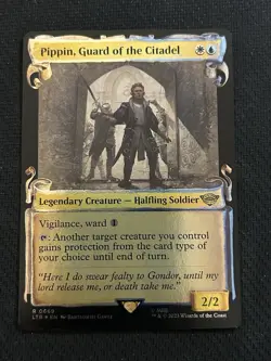 MTG - LTR - Pippin, Guard of the Citadel - Scroll Silver Foil - R 0669 NM - Image 1
