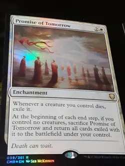 Promise of Tomorrow FOIL , Commander Legends , NM ,MTG,FREE SHIPPING - Image 2