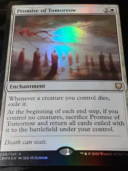 Promise of Tomorrow FOIL , Commander Legends , NM ,MTG,FREE SHIPPING - Image 3
