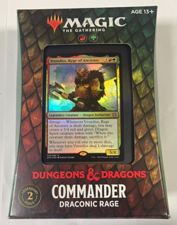 Dungeons & Dragons Draconic Rage Commander Deck Sealed - Image 1