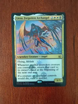 Liesa, Forgotten Archangel #232 NM - MTG Innistrad Midnight Hunt FOIL Promo - Image 1