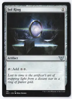 Sol Ring U Commander: Kamigawa: Neon Dynasty 161 NM - Image 1