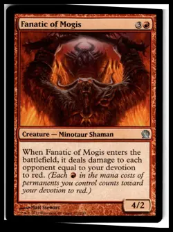 Theros #121 Fanatic of Mogis - Image 1