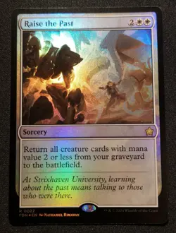 Raise The Past - Foil - FDN - MTG - EN - NM - 0022 - Image 1