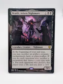 Braids, Arisen Nightmare - Magic The Gathering, NM, DMU - 84 - Image 1
