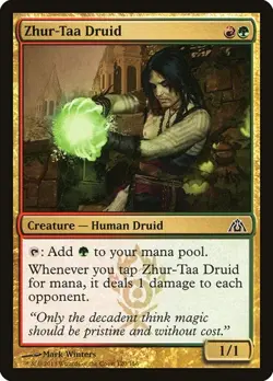 Zhur-Taa Druid - Foil Dragon's Maze LP MTG - Image 1