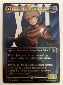 Magic The Gathering Joshua, Phoenix's Dominant Surge Foil 0542 Final Fantasy - Image 1