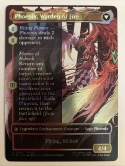 Magic The Gathering Joshua, Phoenix's Dominant Surge Foil 0542 Final Fantasy - Image 2
