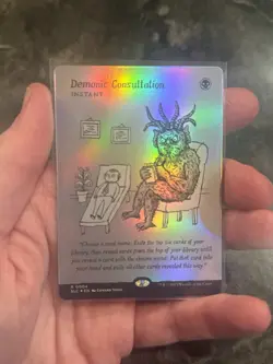 Demonic Consultation Secret MTG Foil - Image 1