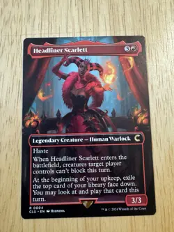 Headliner Scarlett (Borderless) Ravnica: Clue Edition Regular - Image 1
