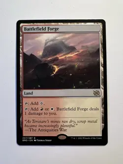 Battlefield Forge - MTG The Brothers' War - NM - Image 1