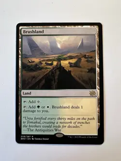 Brushland - MTG The Brothers' War - NM - Image 1