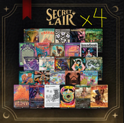 Secret Lair Countdown Kit: An Encyclopedia of Magic LOT OF 4 IN HAND SHIPS ASAP! - Image 1