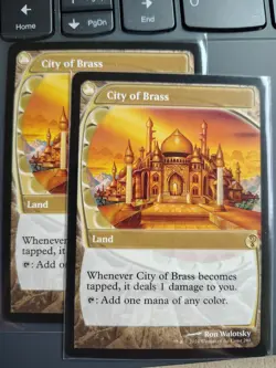MTG City of Brass (Future Sight) MB2 X2, that's right TWO :) - Image 1