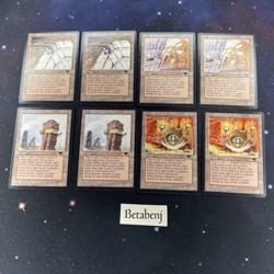 1x MTG Antiquities Urza's Mine Set of 4 from Estate Collection - Image 1