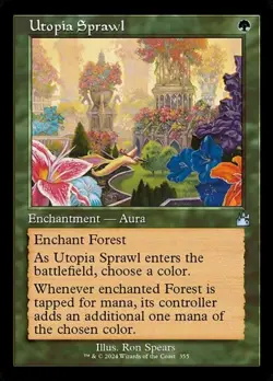 Utopia Sprawl - Retro Frame RVR NM MTG - Image 1