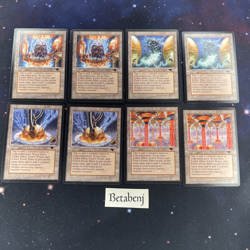 1x MTG Antiquities Urza's Power Plant set of 4 from Estate Collection - Image 1