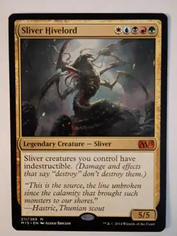 Magic The Gathering - 1x Sliver Hivelord (mtg) M15 - Image 1