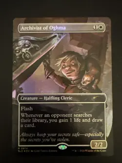 Archivist of Oghma (Rainbow Foil) Secret Lair Drop Foil MTG Free Shipping - Image 1