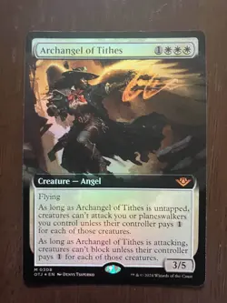 Archangel of Tithes (Borderless Foil) ✨ Outlaws of Thunder Junction ✨ MTG - Image 1