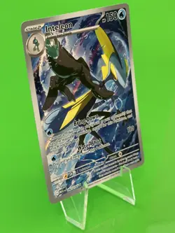 Pokemon Inteleon Mega Evolution Illustration Rare 142/132 NM!!! - Image 2