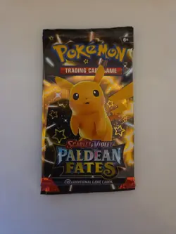 Pokemon TCG Paldean Fates Booster Pack New Sealed Read Description - Image 1