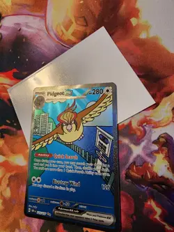 Pokemon TCG Secret Rare Pidgeot EX Full Art 225/197 Obsidian Flames - Image 3