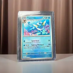 Vaporeon (Master Ball Pattern) 022/131 Sv: Prismatic Evolutions Holo Pokemon TCG - Image 1