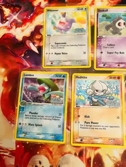Pokemon 2006 EX Crystal Guardians Stamped Reverse Holo Lot (5 Cards) Vintage - Image 3