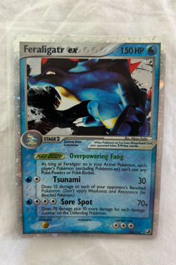 2005 Pokemon TCG EX Unseen Forces Feraligatr Holo #103/115 - Image 1