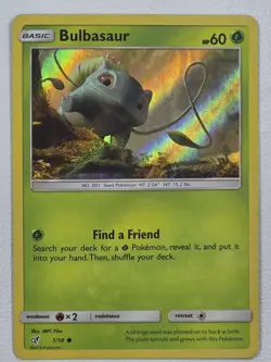 Bulbasaur (Holo Common) - 1/18 - Detective Pikachu - POKEMON HOLO - Image 1