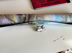 Radiant Eevee Playmat and Pin Set ONLY Pokemon Go Brand New TCG CCG - Image 1